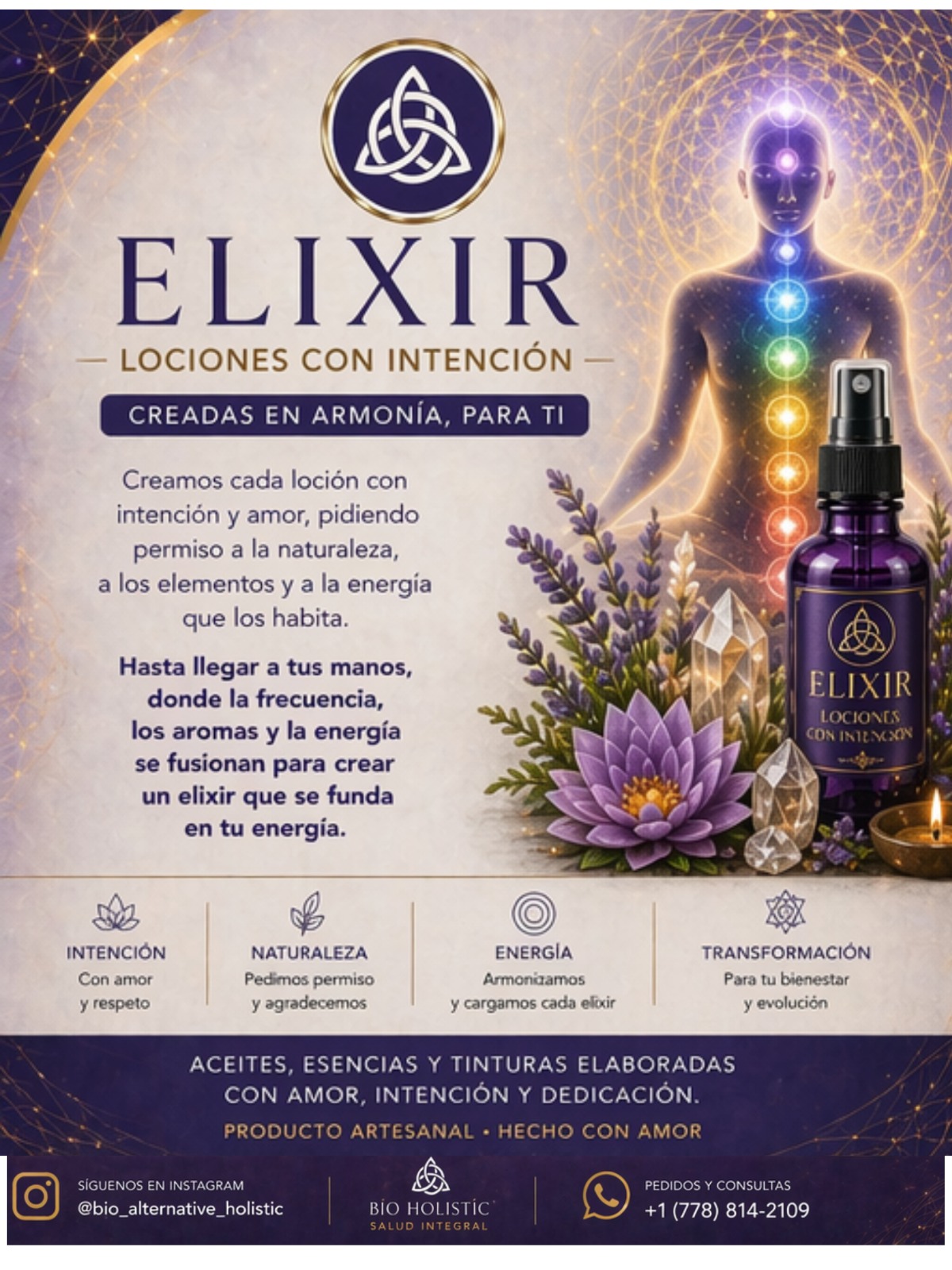 Elixir - Lociones con Intención